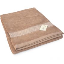Drap de bain FICUS pur coton issu de l'agriculture biologique 100x150 cm