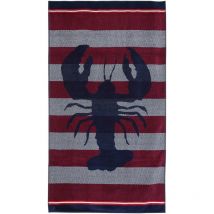 Drap de bain Homard 100 x 180 cm