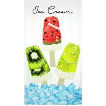 Lasa Home - Drap de bain ice cream 100 x 180 cm