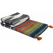 Drap de bain Pompons 100 x 180 cm