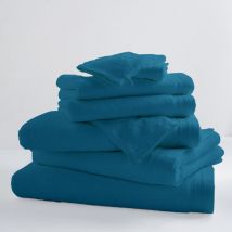 Drap De Bain Uni et Coloré Turquoise 100x150 cm