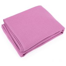 Drap de douche pure waffle nid d'abeille