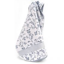 Drap de douche vintage floral