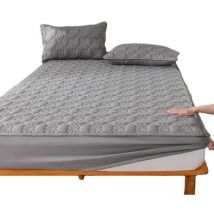 Drap de lit imperméable, respirant, matelassé, housse de lit épaisse, protège-matelas