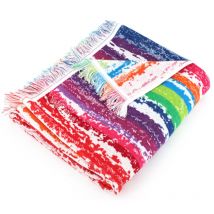 Drap de plage 100x180 cm color rain Multicolore