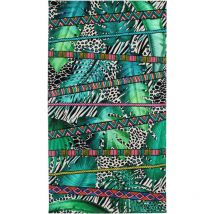 Drap de plage 100x180 cm jungle Vert