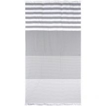 Drap de plage Fouta coton 290 g/m² Rayures