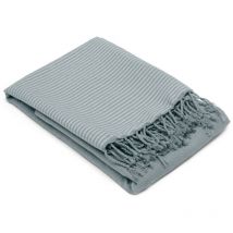 Drap de plage fouta nid d'abeille