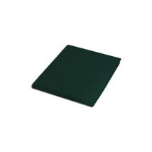 Drap en satin de coton, vert bouteille, 036/200x220