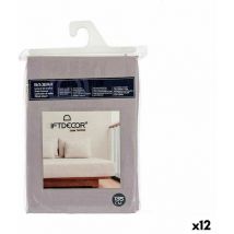 Drap-housse 135 cm anthracite (12 unités)