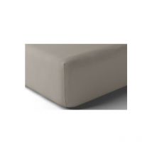 Drap housse Drap housse Vexin 140x190cm brume Percale 80F