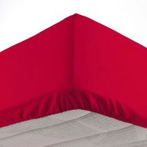 Douceur D'Intérieur - Drap Housse Microfibre Oscar - 190x140cm - Rouge
