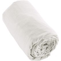 Drap Housse 140 x 190 cm Candice neige