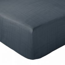 Drap housse mousseline de coton milos 140x200 cm