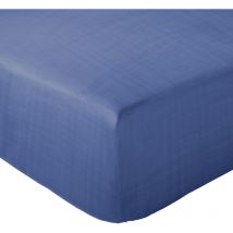 Drap housse mousseline de coton milos 140x200 cm