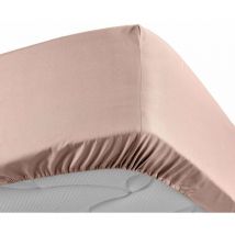 Drap housse 140x190 cm - Percale 100% coton - Bonnet 30 cm