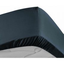 Drap housse 160x200 cm - Percale 100% coton - Bonnet 30 cm