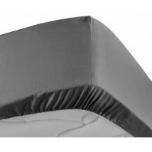 Drap housse 160x200 cm - Percale 100% coton - Bonnet 30 cm