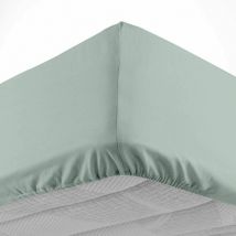 Drap housse 140x190 cm - Bonnet 30 cm - 100% coton
