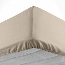 Drap housse 140x190 cm - Bonnet 30 cm - 100% coton