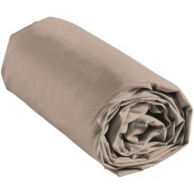 Drap housse 90 x 200 cm Couleur emotion beige