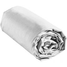 Drap housse 90 x 200 cm Couleur emotion blanc