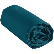 Drap housse 90 x 200 cm Couleur emotion bleu