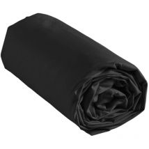 Drap housse 90 x 200 cm Couleur emotion noir