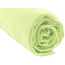 Drap housse Bambou lit deux places 140x190 / 140x200 cm - Anis