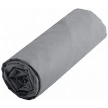 Drap housse uni 160 x 200 cm - Gris Perle