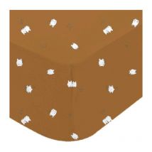 Drap housse Domiva boubou - Jersey - Iprimé - 60 x 120 cm