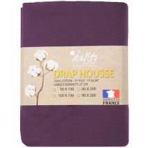 Drap housse Doulito 90x200 cm - Made in France - Coton