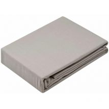 Drap Housse en coton Bio Couleur Lin - 140 x 190 cm