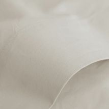 Drap housse Lin en percale de coton 80 fils 90 x 190 x 30 cm