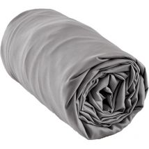 Drap housse en viscose 180 x 200 cm Salome anthracite