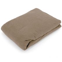 Drap housse flanelle unie wales 140x190 cm