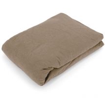 Drap housse flanelle unie wales 180x200 cm