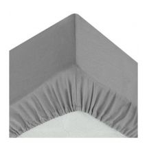 Drap Housse "Intérieur" 90x190cm Gris