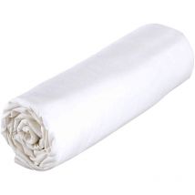 Drap housse bébé 100% coton bio 60x120 blanc