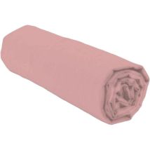 Lovely Home Lh71627 Drap-housse Rose Poudré 160x200 Cm