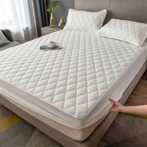 Drap-housse matelassé imperméable, drap anti-urine, protège-matelas