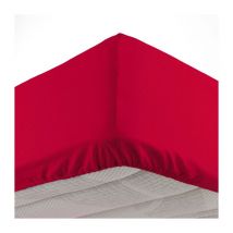 Drap Housse Microfibre "Oscar" 140x190cm Rouge