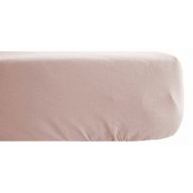 Vent Du Sud - Spannbetttuch Palace Reine Baumwolle Gewaschen 63 Fäden/cm² Südwind - Palace Rose - 140 X 190 Cm Mütze 35 Cm - Palace Rose