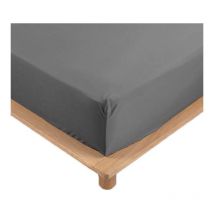 Drap Housse Percale - Bonnet 30 Cm - Plusieurs Tailles - Plusieurs Coloris - 160x200cm - anthracite homeflair