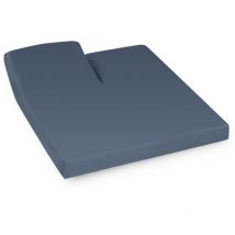 Drap housse relaxation uni coton alto - tr Tête relevable uniquement 2x80x220 cm