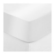 Drap Housse 'Satine' 140x190cm Blanc