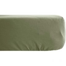 Drap housse sonate lin lavé froissé 140x190 cm