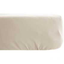 Drap housse sonate lin lavé froissé 90x190 cm