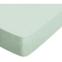 Drap housse uni coton alto Bonnet de 30 cm 70x190 cm