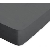 Drap housse uni coton ALTO Bonnet de 30 cm 200x200 cm